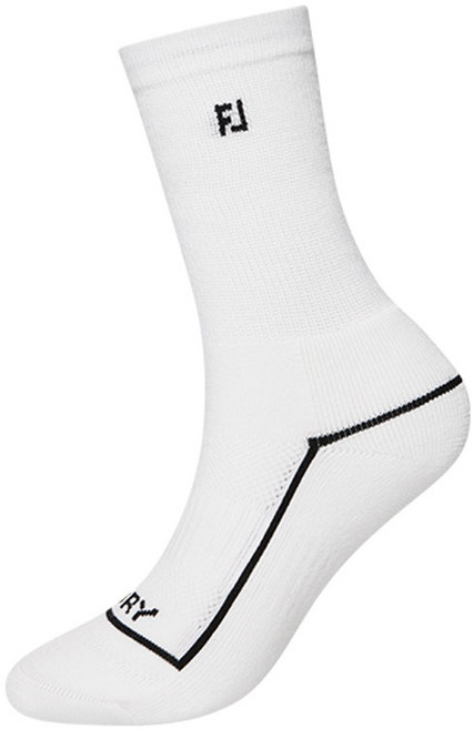 풋조이 2026 PRO DRY 크루삭스 여성 골프양말, 1개, 화이트
