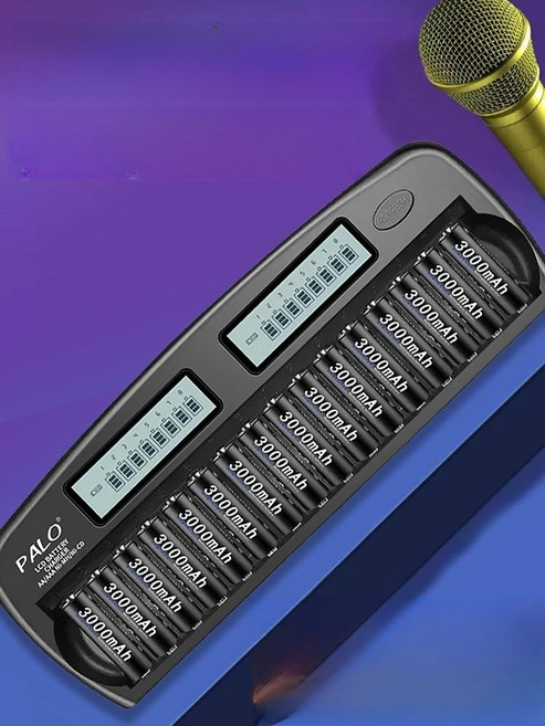 건전지 충전기 AA 도시바 충전 제이티원 니켈수소, 1개, 60슬롯 충전기60개 5호-20개 추가