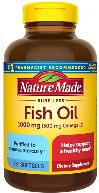 네이처메이드 피쉬오일 1000mg 소프트젤 150정, 1개 - 쿠팡