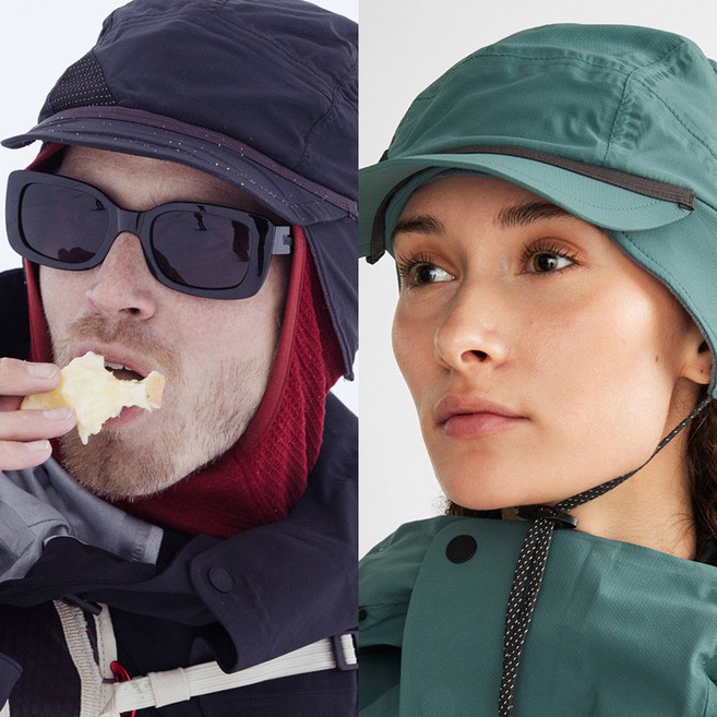 클라터뮤젠 겨울 드라우파 햇 남성 여성 등산모자, M, 그린(710065)