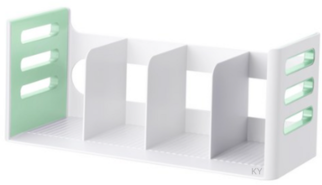 카파맥스 투톤 칼라 4단 책꽂이 1104g, GREEN (그린)