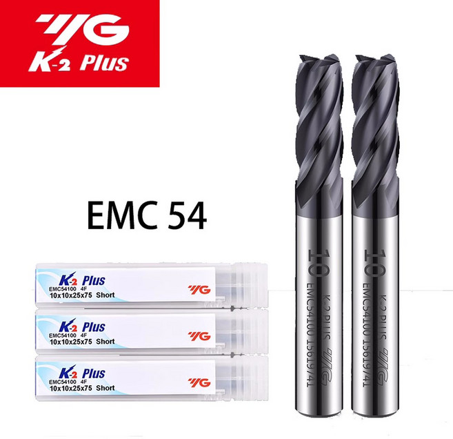 리머 YG-1 텅스텐 스틸 일체형 합금 밀링 커터 강철 부품 스테인레스 EMC54, [01] 1PCS, [22] 20X20X45X100L, 1개