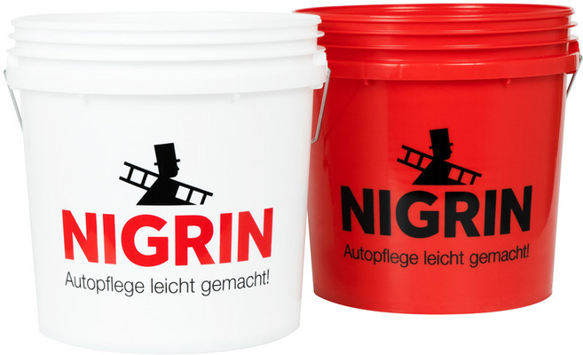 [니그린] 워시버킷 10L 세차버킷 거품세차, 화이트