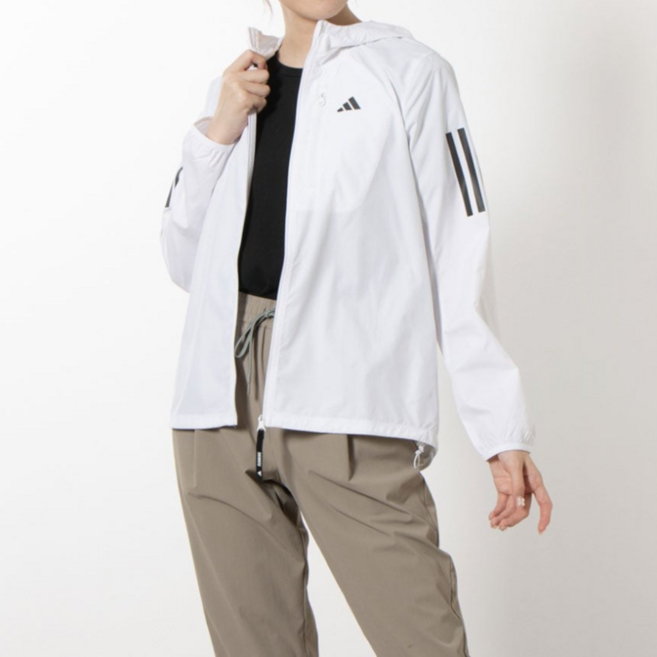 아디다스 [매장정품] 여성 바람막이 오운더런 러닝 재킷 OTR B JKT IK7445 런닝 방풍 윈드브레이커
