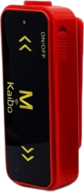 免執照迷你無線電耳機式對講機, 紅色, 1個, MINI-S2