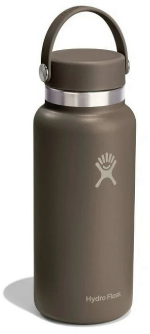 Hydro Flask寬口真空保溫鋼瓶 提把保溫瓶 摩卡棕, 1個, 946ml