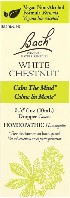 Bach 오리지널 꽃 레미디즈 화이트 체스트넛 10ml(0.35fl oz), Bach오리지널꽃레미디즈화이트체스트넛10ml035flo, 1개, 10ml - 쿠팡