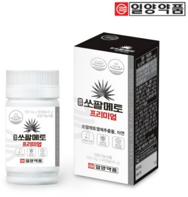 일양약품 쏘팔메토 프리미엄 (쏘팔메토 열매추출물 아연) 3개월분 [세람 판매], 1개, 90정