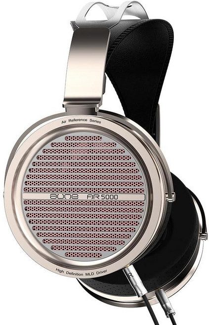 MLD 드라이버가 포함된 Aune AR5000 풀사이즈 오픈백 헤드폰 다이내믹 드라이버 분리 가능한 케이블 오버이어 하이파이 HiFi 시스템용 하이레스 오디오 파일 홈 DAP