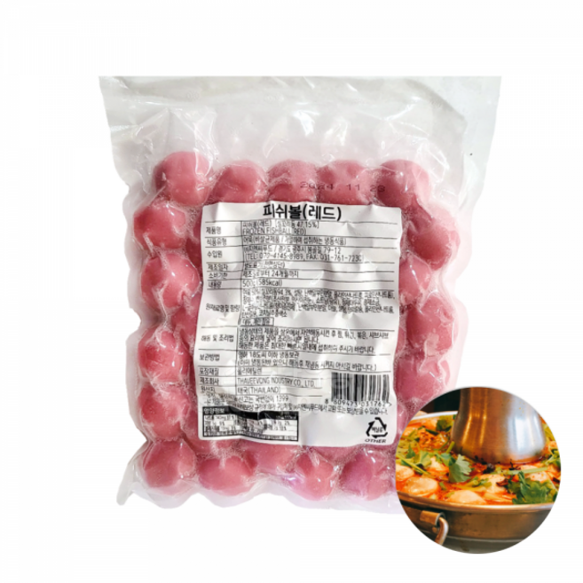 레드 피쉬볼 500g 마라탕 마라샹궈, 1개