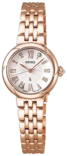 SEIKO 精工 LUCIA Grow 女性金屬手錶 SSWA008
