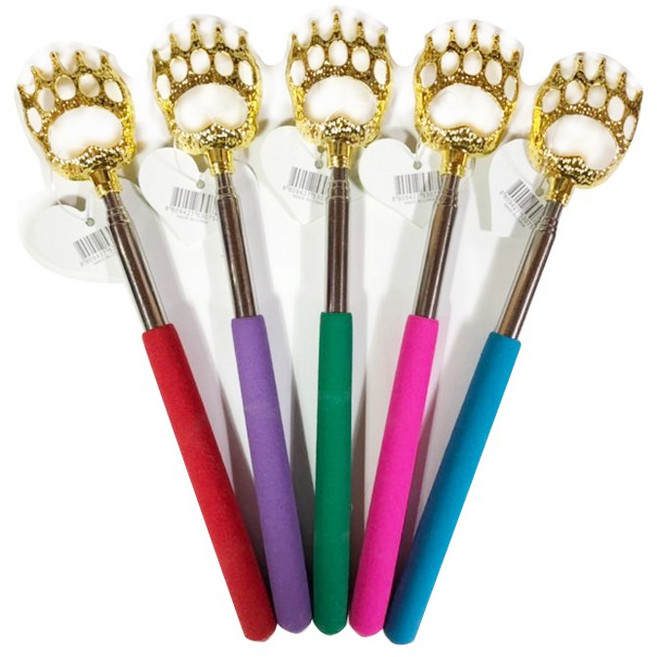 황금 곰 효자손 색상랜덤발송, 2개, 색상랜덤