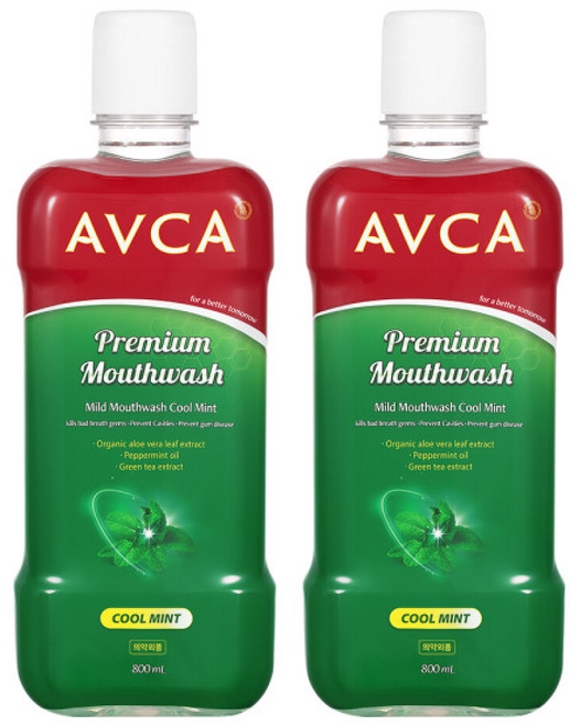 1+1 아브카 대용량 구강청결제 쿨민트, 1개, 1개입, 800ml