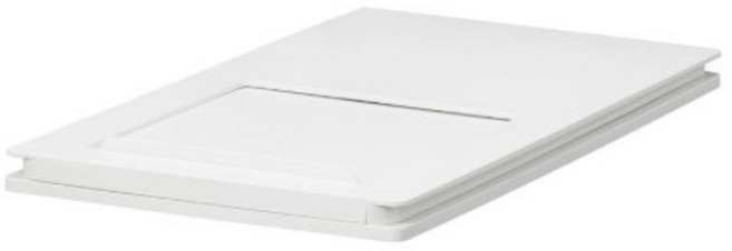 [무인양품] 폴리프로필렌 더스트 박스용 뚜껑 가로오픈 슬라이드 (20/30L) 1개