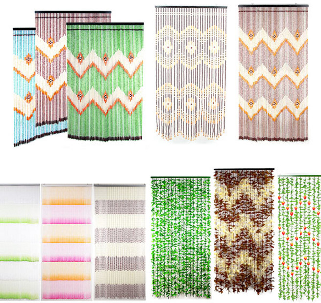 문발 모음 2 l 빈티지 비즈발 우드발 커튼 현관 창문 롱발 나무발 구슬 공간분리 가리개 벽장식 카페 인테리어 촬영 소품, 7. 풀잎발, 초록잎발