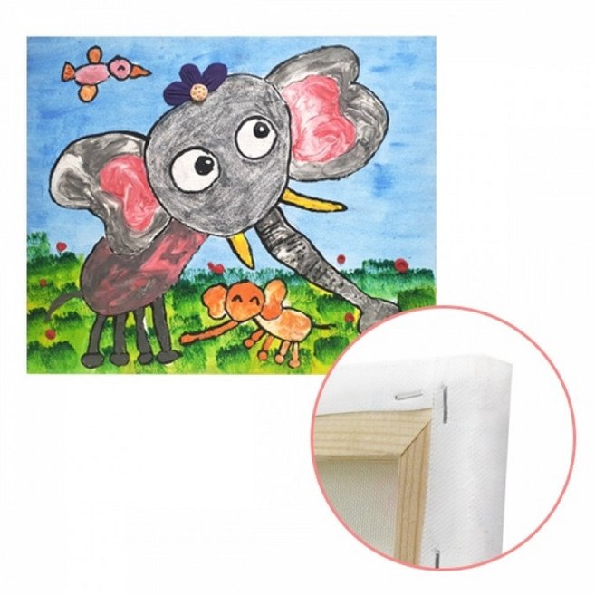 글로벌이지 뚝딱 나무프레임 캔버스 액자 대형, 상세페이지 참조, 상세페이지 참조