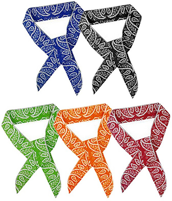 쿨스카프 아이스머플러 아이스스카프, 블랙