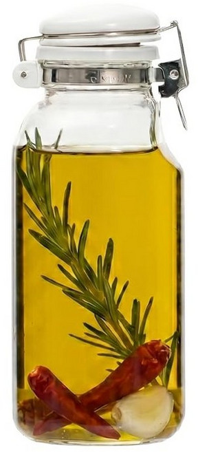 셀러메이트 신형 저장 병 원푸시 편리한 병 조미료 넣기 드레싱 병 유리 용기 500ml 일본제 302035, 1개, 1ml