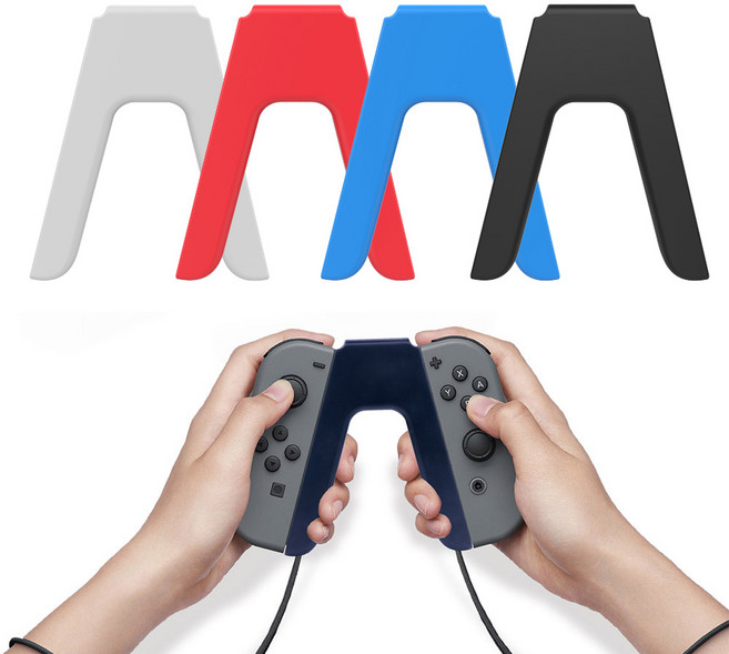 닌텐도 스위치 OLED 조이콘 A 그립, 블랙, 1개