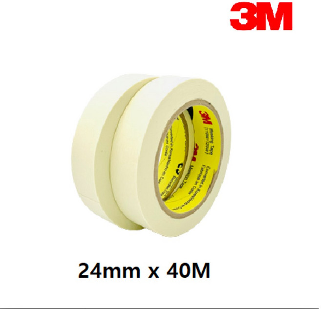 3M 마스킹테이프 24mm x 40M 10개 묶음