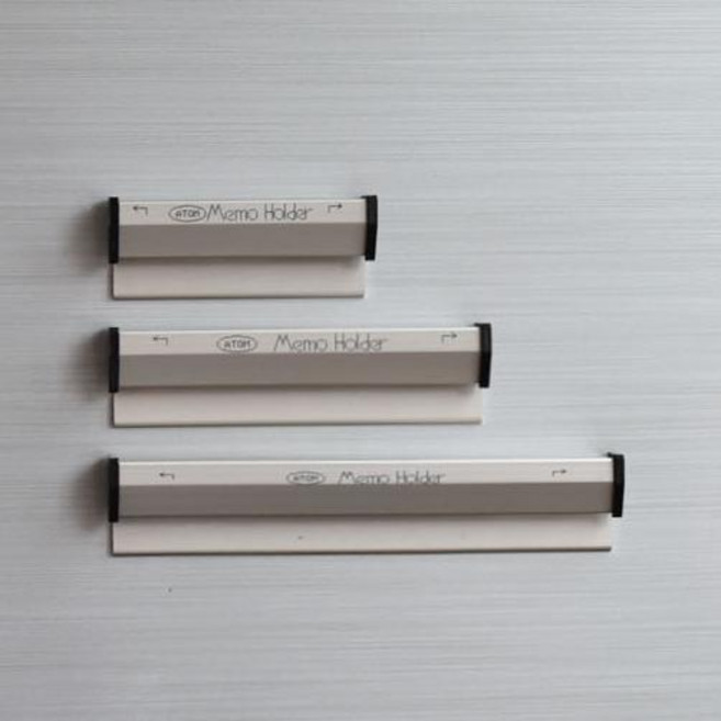 자석 메모홀더 클립 A4 빌지 부착형 메모꽂이, 4개