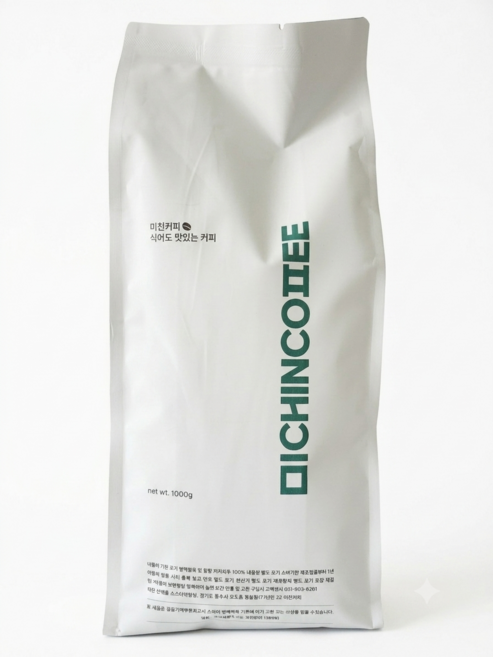 미친커피 콜롬비아 수프리모 (분쇄안함_홀빈), 1개, 1kg