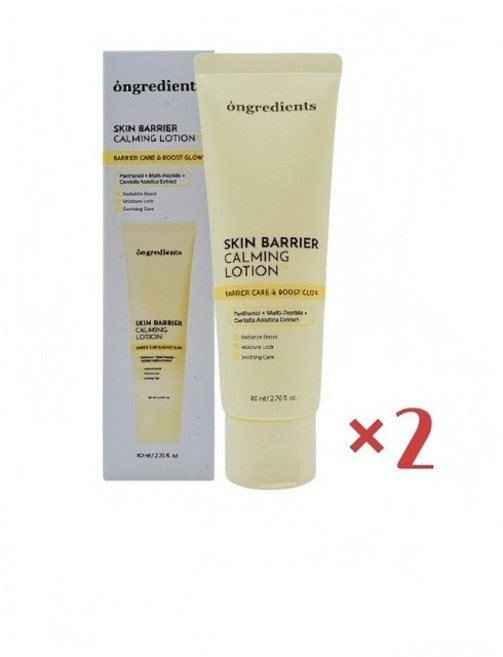 4위 - 온그리디언츠 스킨 베리어 카밍 로션, 80ml, 2개