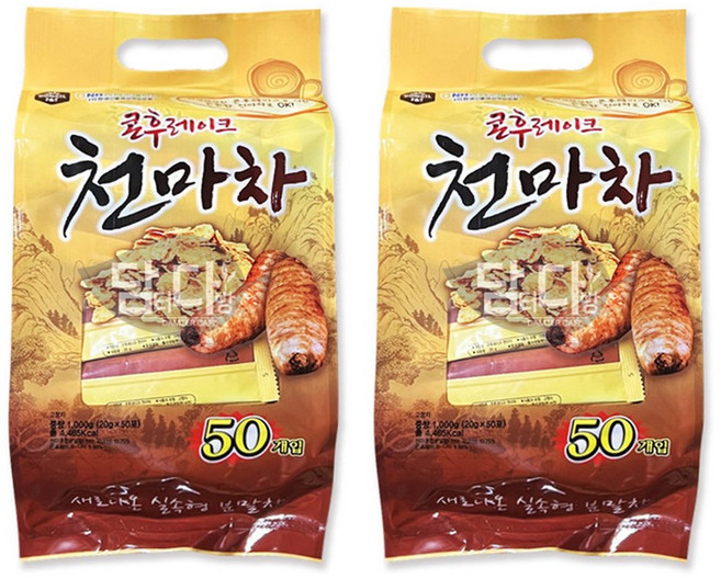 동일 콘후레이크 천마차20g 50개입 2개, 20g