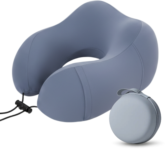라이프잇 기내용 목베개 경추형 여행용 비행기 메모리폼 휴대용 목쿠션