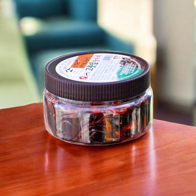 4대째 내려오는 고춧잎 무침 김치 장아찌, 1개, 500g