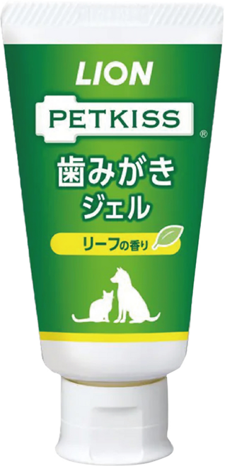 毛樂子寵物 日本LION獅王 PetKiss 寵物牙膏 雞肉風味/綠葉清香/蘋果香 貓狗適用, 40g, 1個