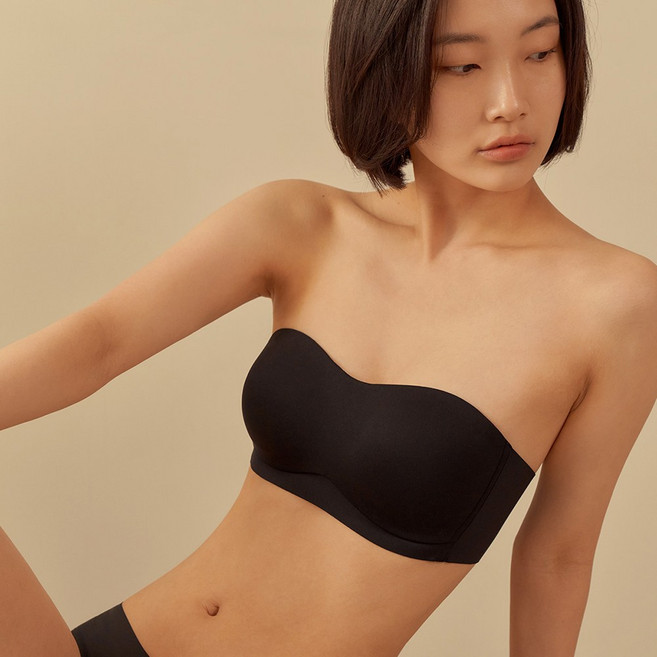 마른파이브 쉬어 오프숄더 논슬립 브라 튜브탑