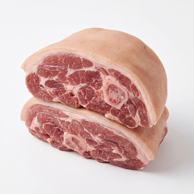 고기터미널 덜미살 꼬들살 돼지뒷고기 한돈 특수부위 캠핑음식 냉장 냉동 500g, 1개