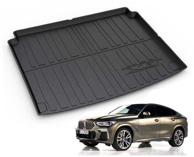 BMW X6 G06 논슬립 3D 트렁크매트 TPE (20년~현재)(호환)