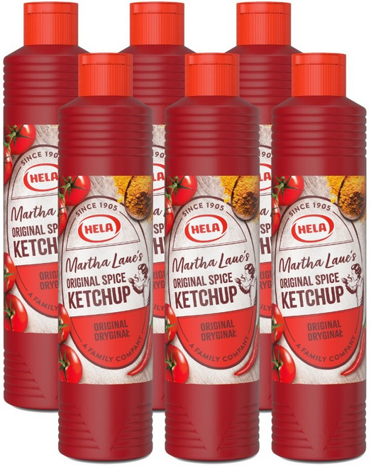 독일 만능소스 헬라 카레케찹(오리지널) 800ml * 6개