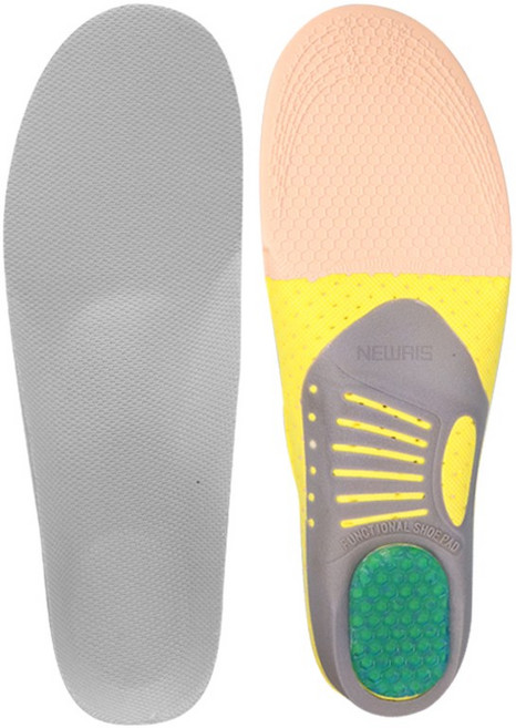 뉴리스 깔창 신발 키높이 운동화 평발 깔창, 1개