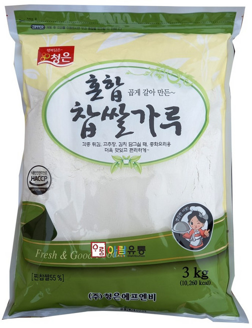 청은에프엔비 혼합 찹쌀가루, 1개, 3kg