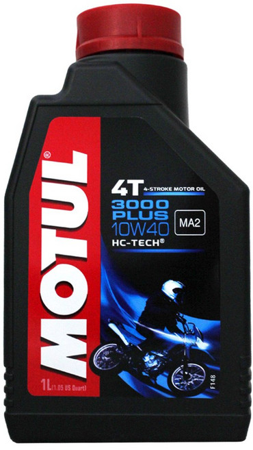 MOTUL 3000 HC-TECH PLUS 10W40 機車機油 1L, 1個