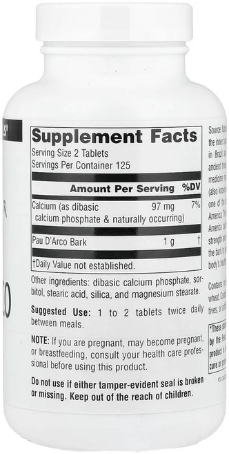 소스내추럴스 포다르코 500mg 250정(1정당 250mg), 250정, 1개 - 쿠팡
