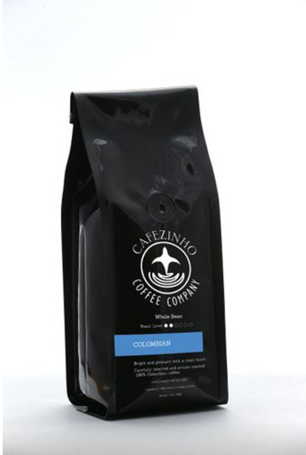 카페징요 콜롬비아 포파얀 빌레가스 340g 홀빈 Cafezinho Colombian Popayan Villegas 12oz Whole Bean, 1개, 홀빈(분쇄안함)