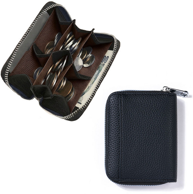 에스테 컴펙트 동전지갑 일본 엔화 여행용 동전파우치 미니지갑 카드 지폐 수납