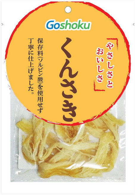 고쇼쿠 부드럽고 맛있는 훈제 오징어채, 1개, 45g