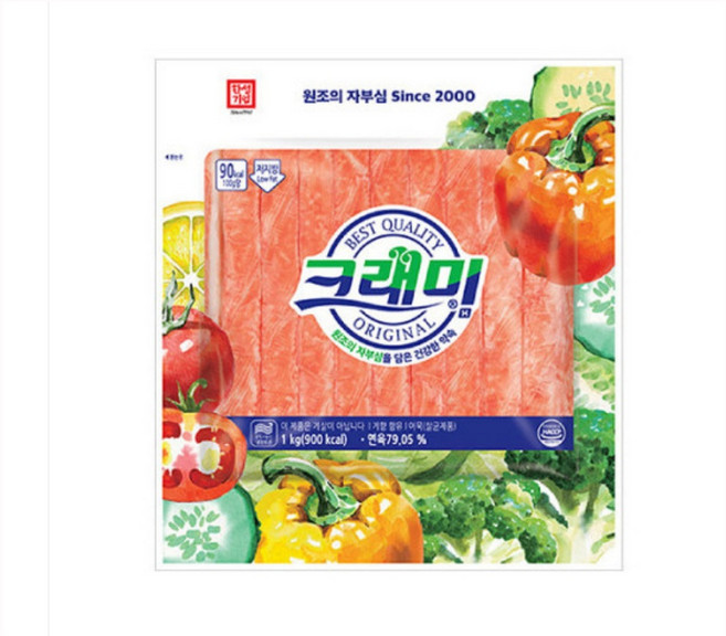 크래미H 한성기업 1KG(20EA) 식자재 장보기, 1kg, 4개