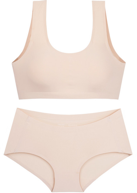 프리스킨 무봉제 래쉬가드 이너 브라팬티