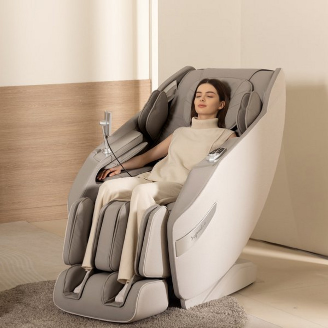 제스파 [제스파] 듀얼 코어 엔진 소노디아 엣지 듀얼 안마의자 ZPC3266, (라이트그레이) 소노디아 ZPC3266