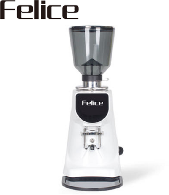 펠리체 FM60 S 전자동 그라인더 커피 에스프레소 카페 업소용 자동 그라인더, 화이트