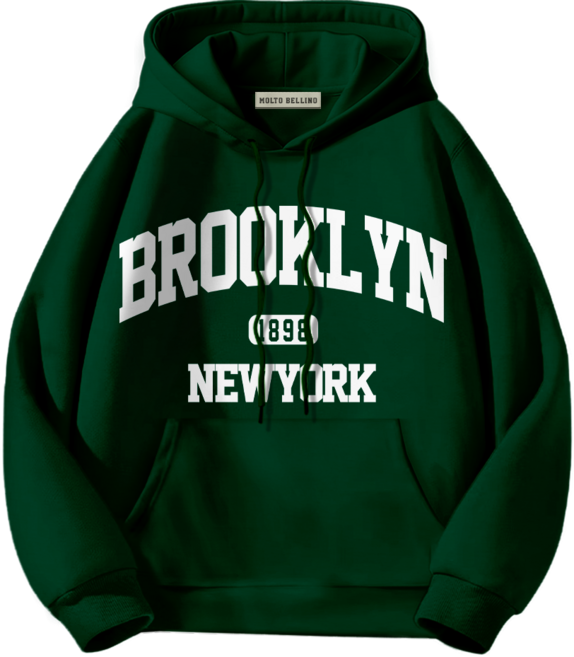 몰토벨리노 기모 ST 브룩클린1898 스탠다드핏 후드티