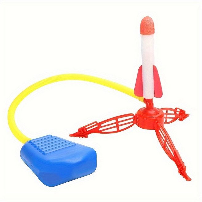 로켓 발사 놀이, 1개, 발판3개로켓3개