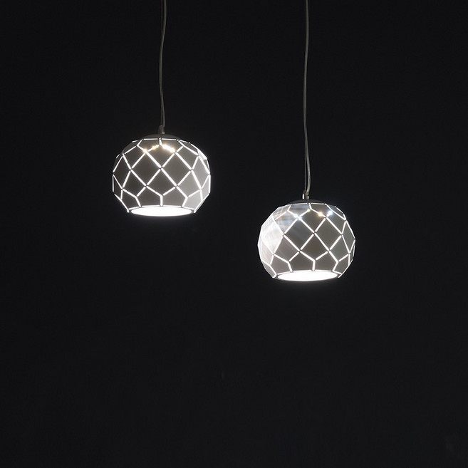 DHE LED 스노우 2등 팬던트 30W 식탁등 국산 팬던트조명, 1개