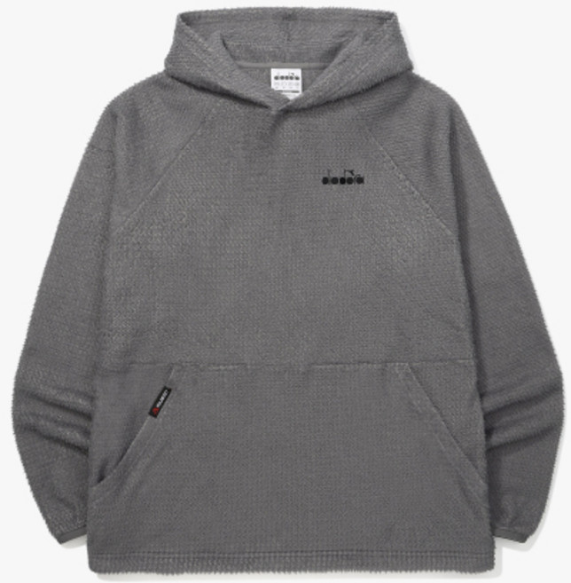 디아도라 폴라텍 알파 다이렉트90 후드티셔츠 GREY D6123THD01GRD 144164